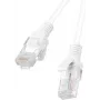 Cable de red Lanberg PCU6-10CC-0100-W 1m Cat6 U/UTP blanco