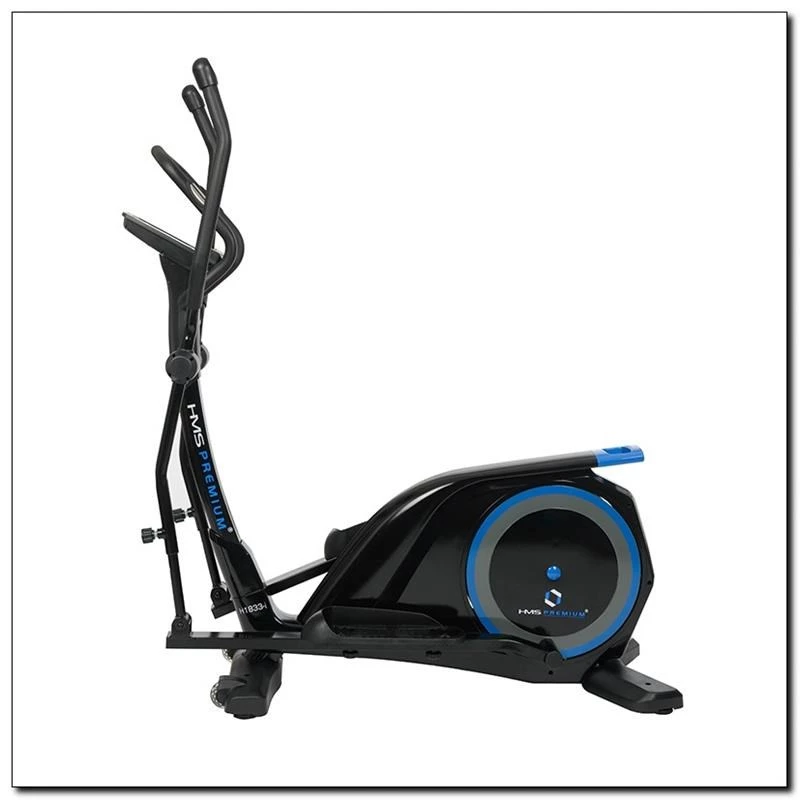 Elíptica electromagnética HMS Fitness H1833-i negra, azul