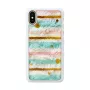iKins Pop Mint funda para iPhone XS/X, blanca