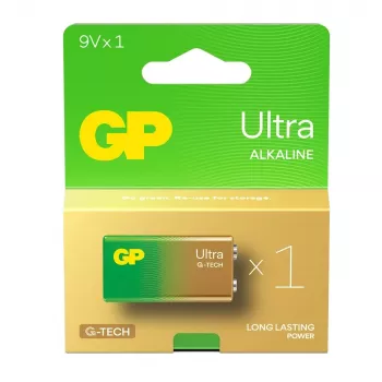 PILA ALCALINA 6LR61 9V GP ULTRA 1 ud.