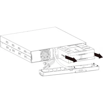 Batería para PowerWalker VFI 10000P/RT LCD (repuesto, modelo compatible VFI 10000P/RT)