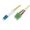 Cable de conexión de fibra óptica SC APC a LC PC Digitus DK-292SCA3LC-01 1m