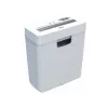 Destructora de documentos TRACER Tracer 47584 — corte cruzado 6 mm, hasta 5–6 hojas, depósito 10 L, blanca