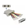 D-Sub HD 44 pines conector hembra crimp a 2 x RJ45 conector hembra DeLOCK 66836