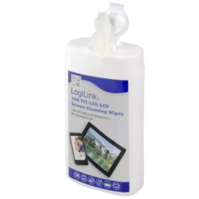 Paños de limpieza para equipos LogiLink RP0010