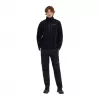 BERGHAUS Prism Half Zip Polartec® - sudadera de forro polar para hombre, talla L (negro)