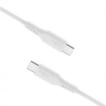 Cable fijo USB-C a USB-C FIXED FIXDLS-CC2-WH, 2 m, 60 W