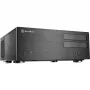 SilverStone Grandia GD08 - Sobremesa - SSI EEB - sin fuente de alimentación - negro - USB/audio