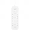 Protector contra sobretensiones SurgePlus 8x Schuko 2xUSB-C 900J 2m
