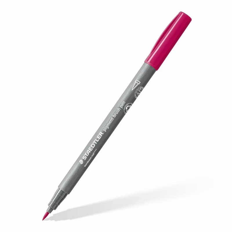 Staedtler Design Journey 371 BK4-3 juego de rotuladores de pincel con pigmento, Forest Colors, 4 piezas