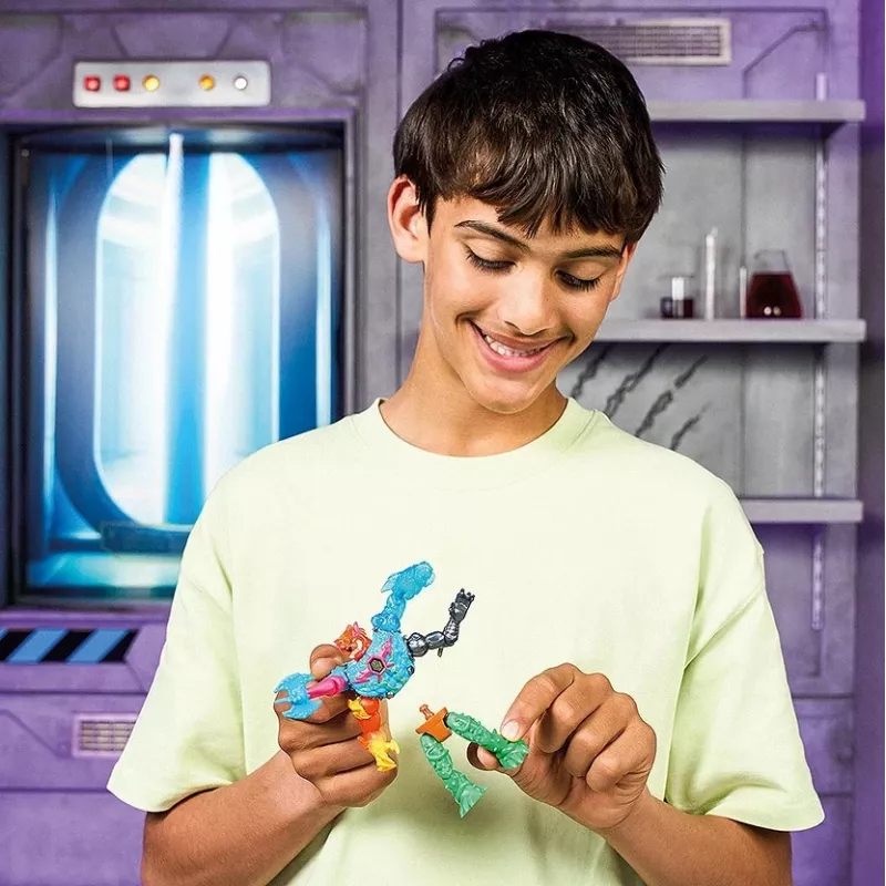 Figuras Cobi Mr Beast Lab Hybrids Megapack set con minifiguras coleccionables MO-24910