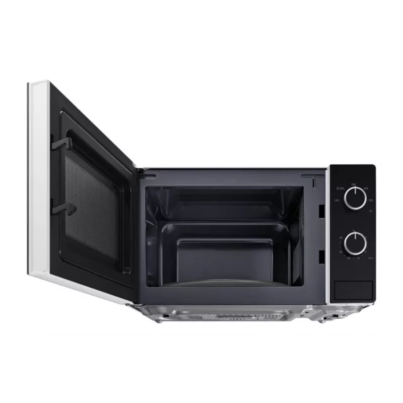 Microondas solo Samsung MS20A3010AH, encimera, capacidad 20 L, 700 W, mando giratorio, negro