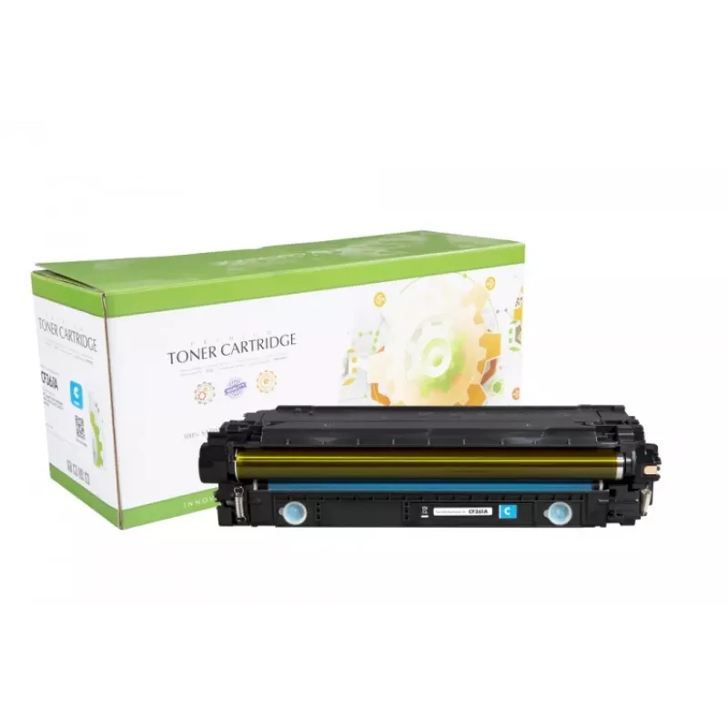 Compatible Static-Control Hewlett-Packard 508A CF361A/CRG040 cian, 5000 páginas