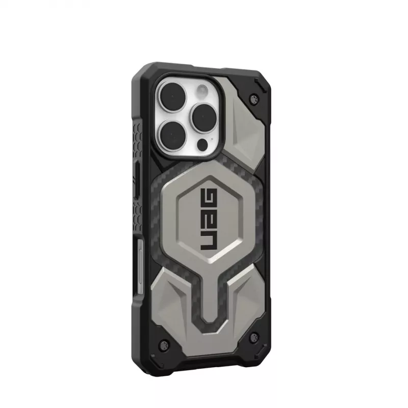 Funda para móvil Urban Armor Gear Monarch Pro 16 cm (6,3) cover titanio