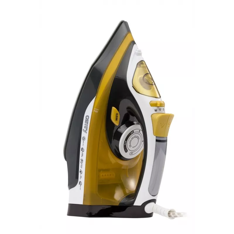 Plancha Camry CR 5029 plancha de vapor negra, amarilla 2400 W
