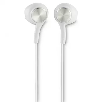 Auriculares/auriculares con micrófono Hama 00184194 con cable in-ear para llamadas/música/deporte/día a día USB Type-C blanco