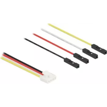 Cable de alimentación interno DELOCK 86946, 0,05 m, 4 pines a 4×1 conector macho
