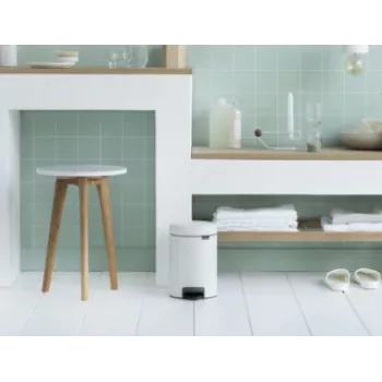 Cubo de basura Brabantia 112126 3 l redondo blanco (11 21 26)