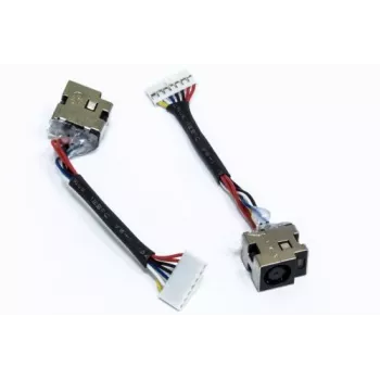 Conector hembra de alimentación con cable, HP DV5-2000