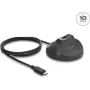 Soporte magnético DELOCK USB Type-A conector hembra a USB Type-C conector macho 10 Gbit/s cable de acoplamiento 1,2 m (64365)