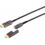 Cable HDMI ShiverPeaks 30-52085, 15 m de longitud, transmisión de señal HDMI
