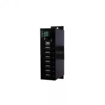 Hub USB EXSYS de 7 puertos 480 Mbit/s negro