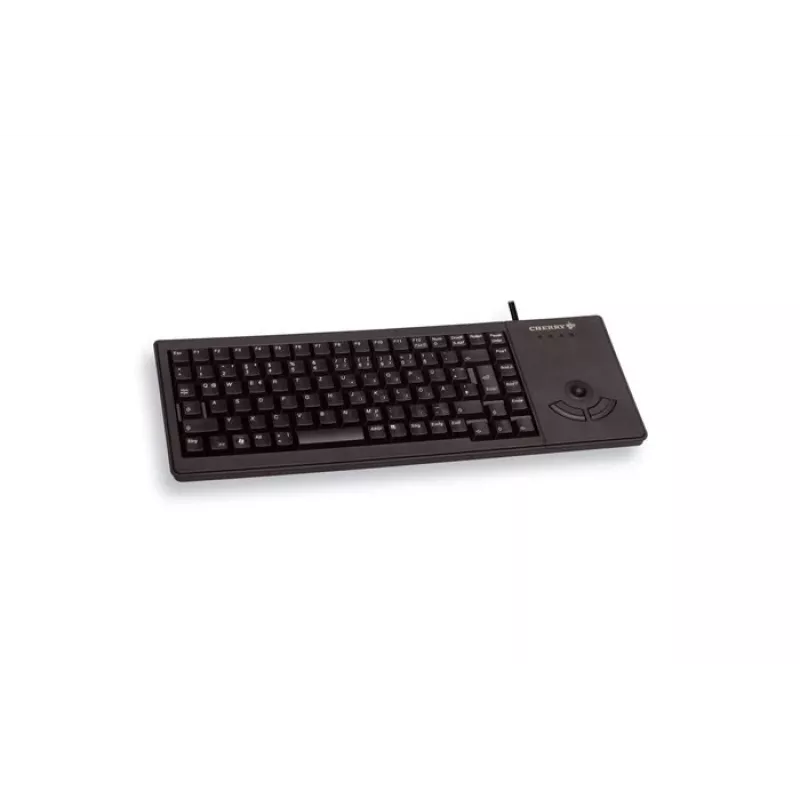 CHERRY XS Teclado con trackball universal USB QWERTY US English negro