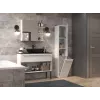 Armario de baño NEL IV 31x30x174 cm, blanco, brillo