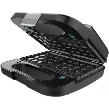 Cecotec Sandwichera | Rock’nToast 4in1 | 1000 W | Número de placas 4 | Negro