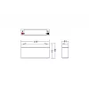 Batería industrial Green Cell AGM39 7200 mAh 6 V