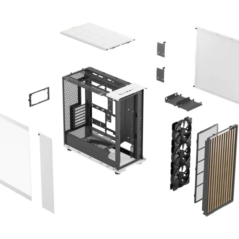 Caja para PC Fractal Design North XL Desktop White