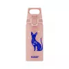 Botella de aluminio Sigg 6005.10 — 600 ml, 7,1 cm de diámetro, 145 g, azul/rosa