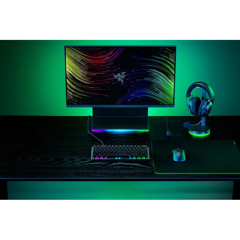 Teclado Razer Huntsman V3 Pro Mini Gaming USB QWERTZ Alemán Negro