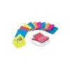 Dispensador de notas 3M PRO-W12N blanco con 12 notas Z 76×76 mm