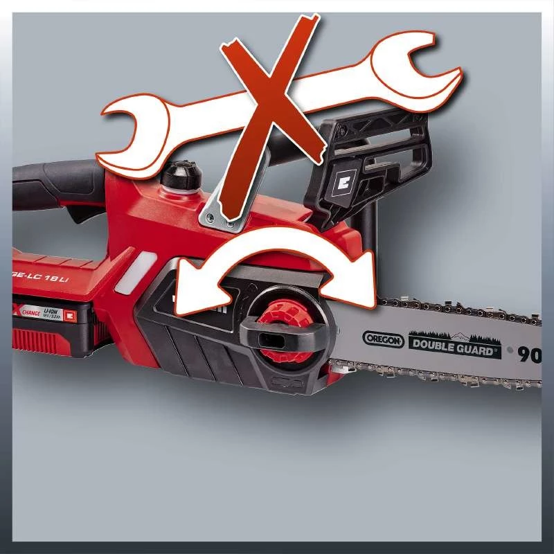 Einhell GE-LC 18 Li Kit 2400 RPM negro, rojo