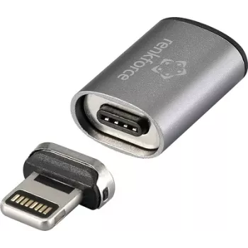 Renkforce Adaptador USB-C Apple iPad/iPhone/iPod [1x conector hembra - 1x conector macho (RF-6736696)