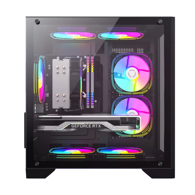 Gamemax | Caja | INFINITY MINI BK | M-ATX