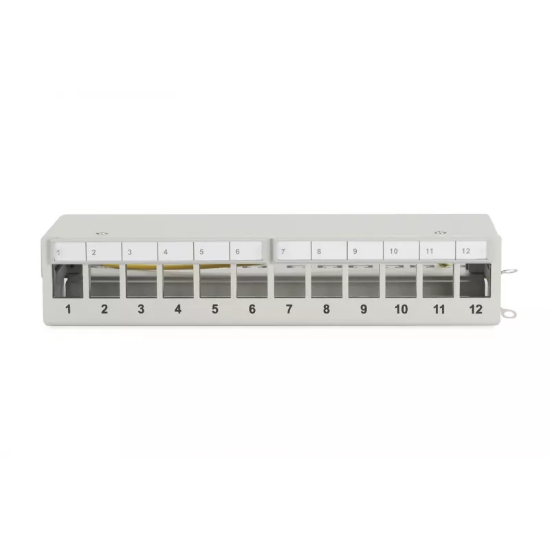 Panel de parcheo modular de sobremesa Digitus DN-93706 12 puertos