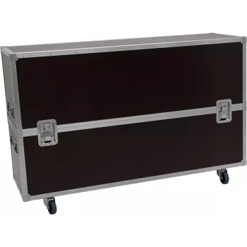 Flightcase Roadinger para 2 monitores LCD ZL65 — maletín de transporte resistente