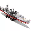 Juguete de construcción Cobi HMS Belfast modelo a escala 1:300 COBI-4844, construcción de exposición del histórico crucero ligero de la Royal Navy