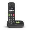 Gigaset E290A Teléfono analógico/DECT con identificación de llamadas Negro