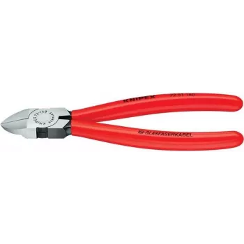 Cortacables lateral para fibra óptica Knipex L.160mm con cubierta de cabeza esférica