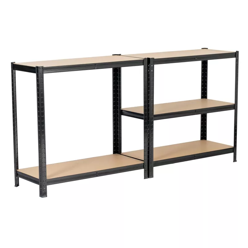 Extralink Estantería metálica 180x90x40 negro