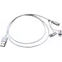 ROLINE 11.02.8329 Cable USB 1 m USB 2.0 USB A Micro-USB B blanco (11.02.8329)