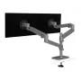 Ergotron LX Pro - kit de montaje (doble brazo) - para 2 pantallas LCD - montaje en placa perforada - aluminio - gris oscuro - tamaño de pantalla: hasta 61 cm (hasta 24