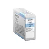 Pack individual Epson Cian claro T850500, Cian claro, tinta pigmentada, 80 ml, 1 unidad