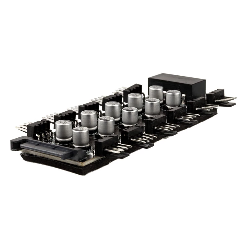 Hub de ventiladores PWM Lamptron SP105 de 10 canales