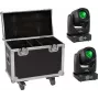 Juego de luces LED EUROLITE TMH-B90 2x con maleta de transporte y ruedas