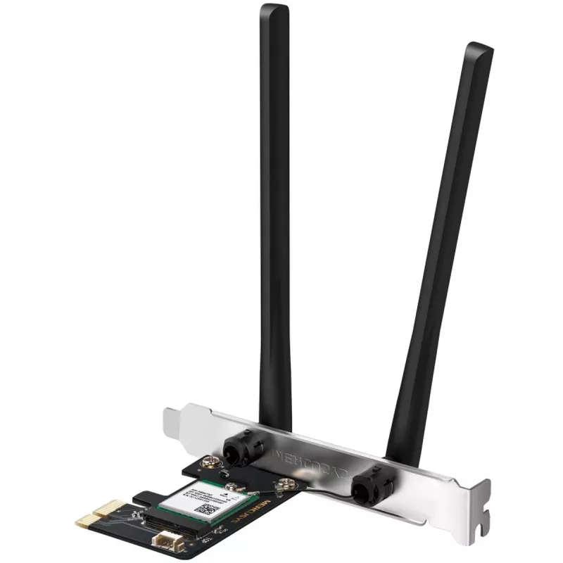 Mercusys MA70XE AX1800 Wi-Fi 6 Bluetooth adaptador PCI Express, doble banda