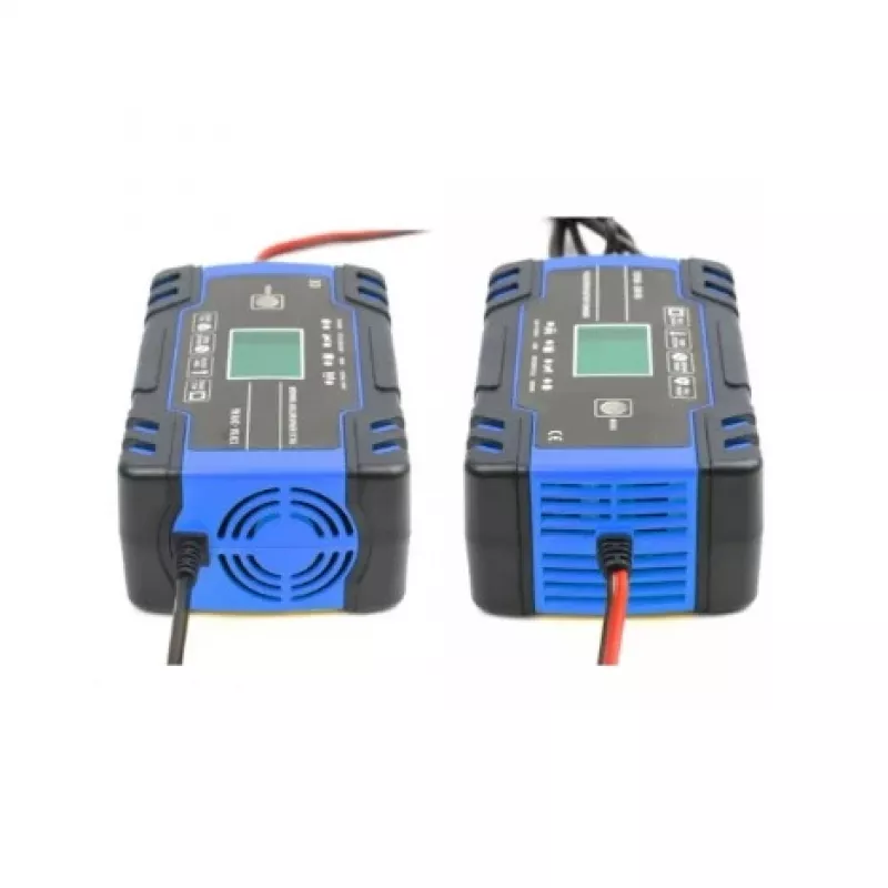Extralink | Cargador automático | para batería 12/24V 8A azul